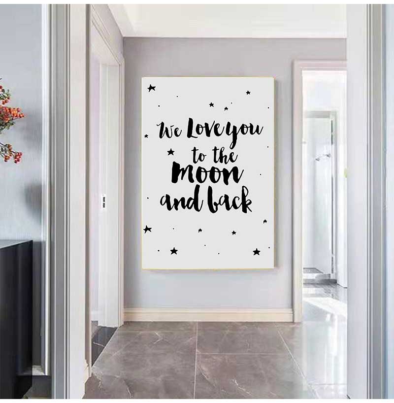 Sign Poster Stars Nursery Canv - огляд і ціна Baby Nursery Picture Frames