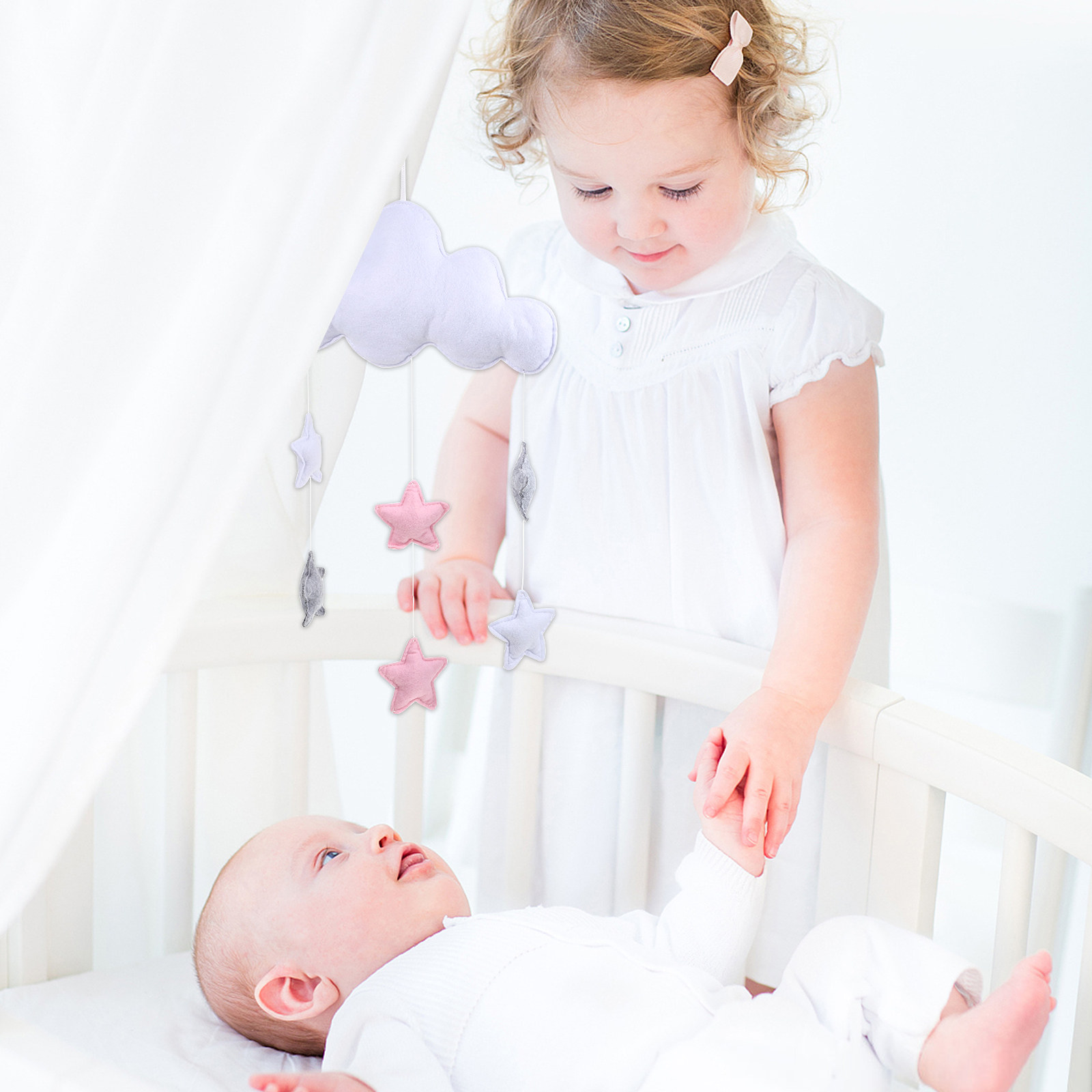 2Pcs Cloud Raindrop Hanging De - огляд і ціна Baby Nursery Garland