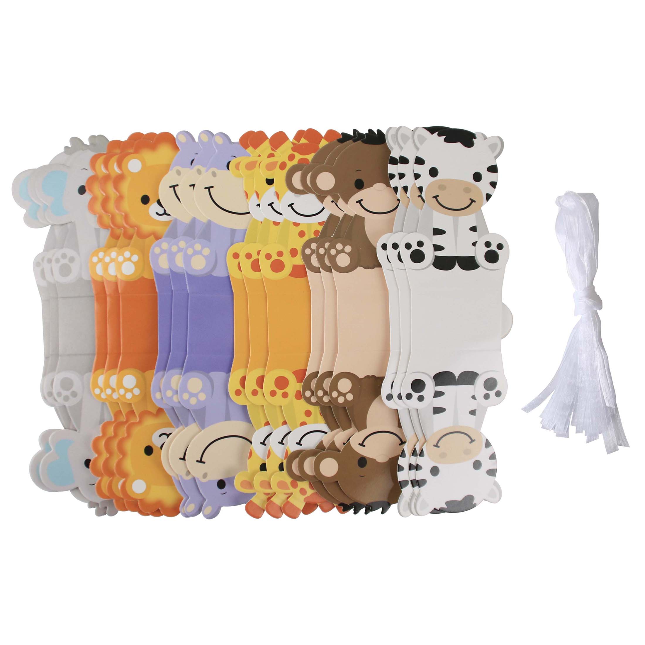 12PCS Safari Animal Favor Boxe - огляд і ціна Baby Nursery Jungle Theme