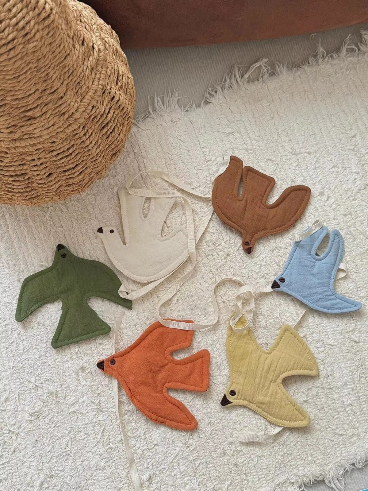 Kids Room Nursery Fabric Bunti - огляд і ціна Baby Nursery Garland