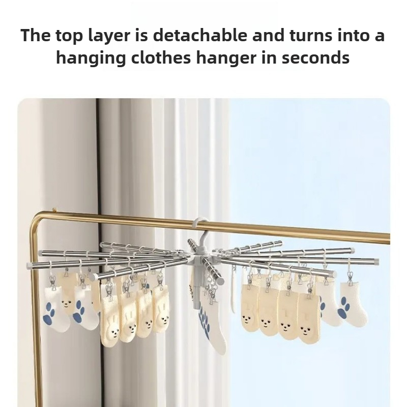 Baby Clothes Drying Rack-Folda - огляд і ціна Baby Nursery Shelves