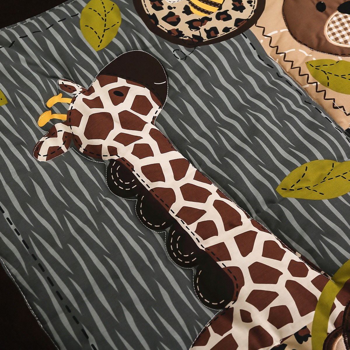 3Pcs Embroidered Newborn Baby  - огляд і ціна Baby Nursery Jungle Theme